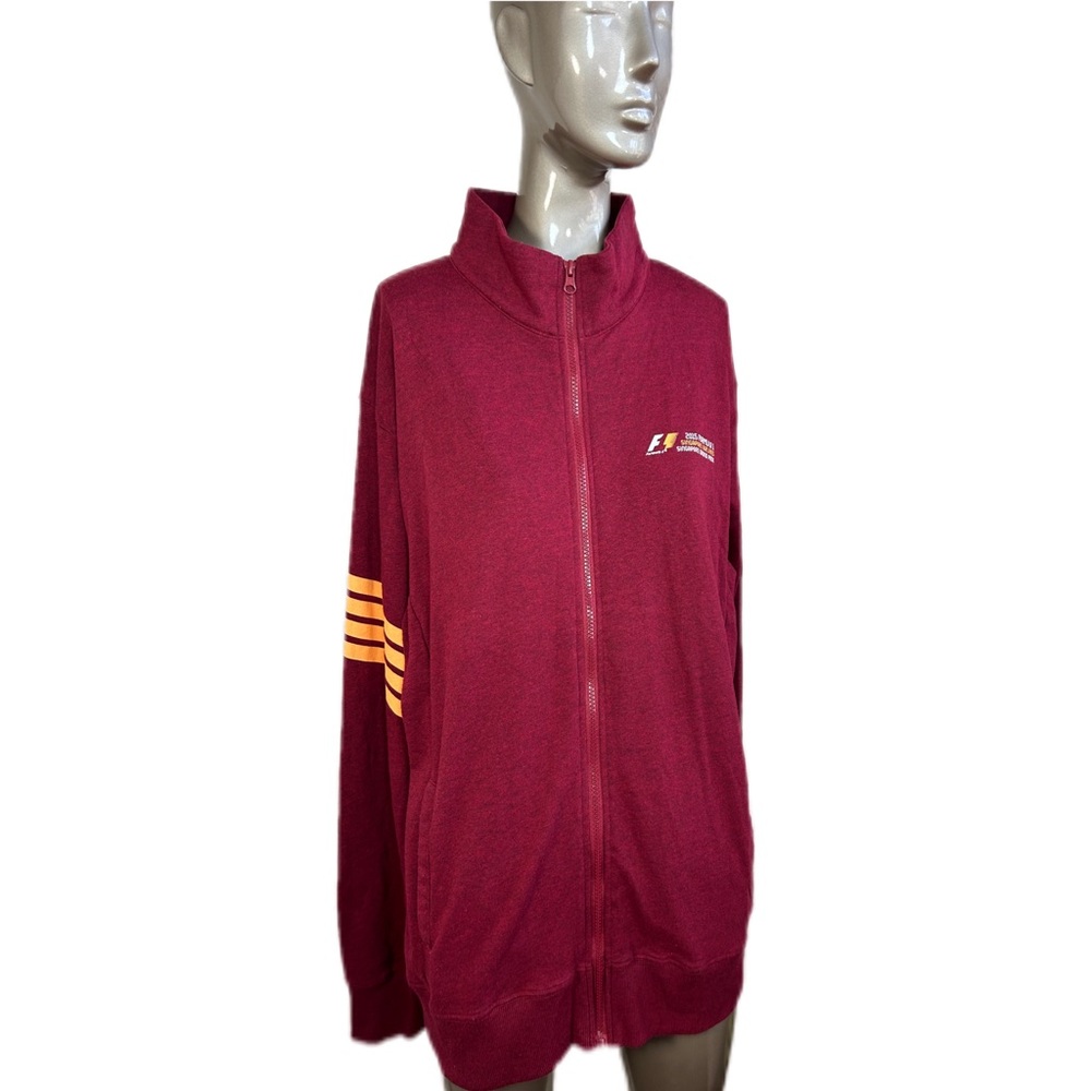 2015 Formula 1 Singapore Grand Prix Red Zip-Up Sweater